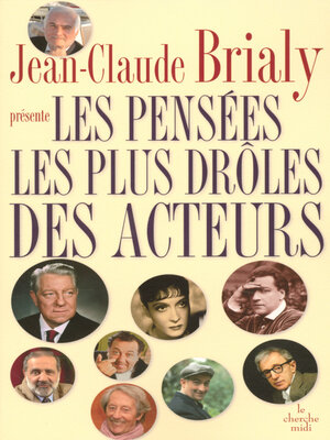 cover image of Les pensées les plus drôles des acteurs